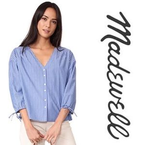 Striped Madewell Blouse